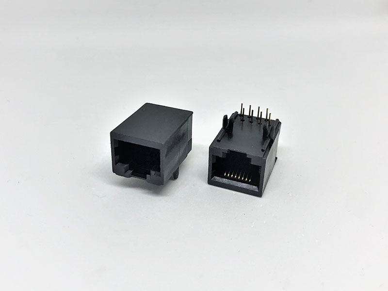 ARJ09-010808-X21-A (RJ45, Side Entry, Tab Down)