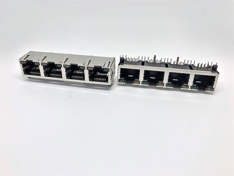 ARJ04-040808-411-S3L2 (RJ45 Side Entry, 4 Port) ARJ04-040808-411-S3L2 (RJ45 Side Entry, 4 Port)