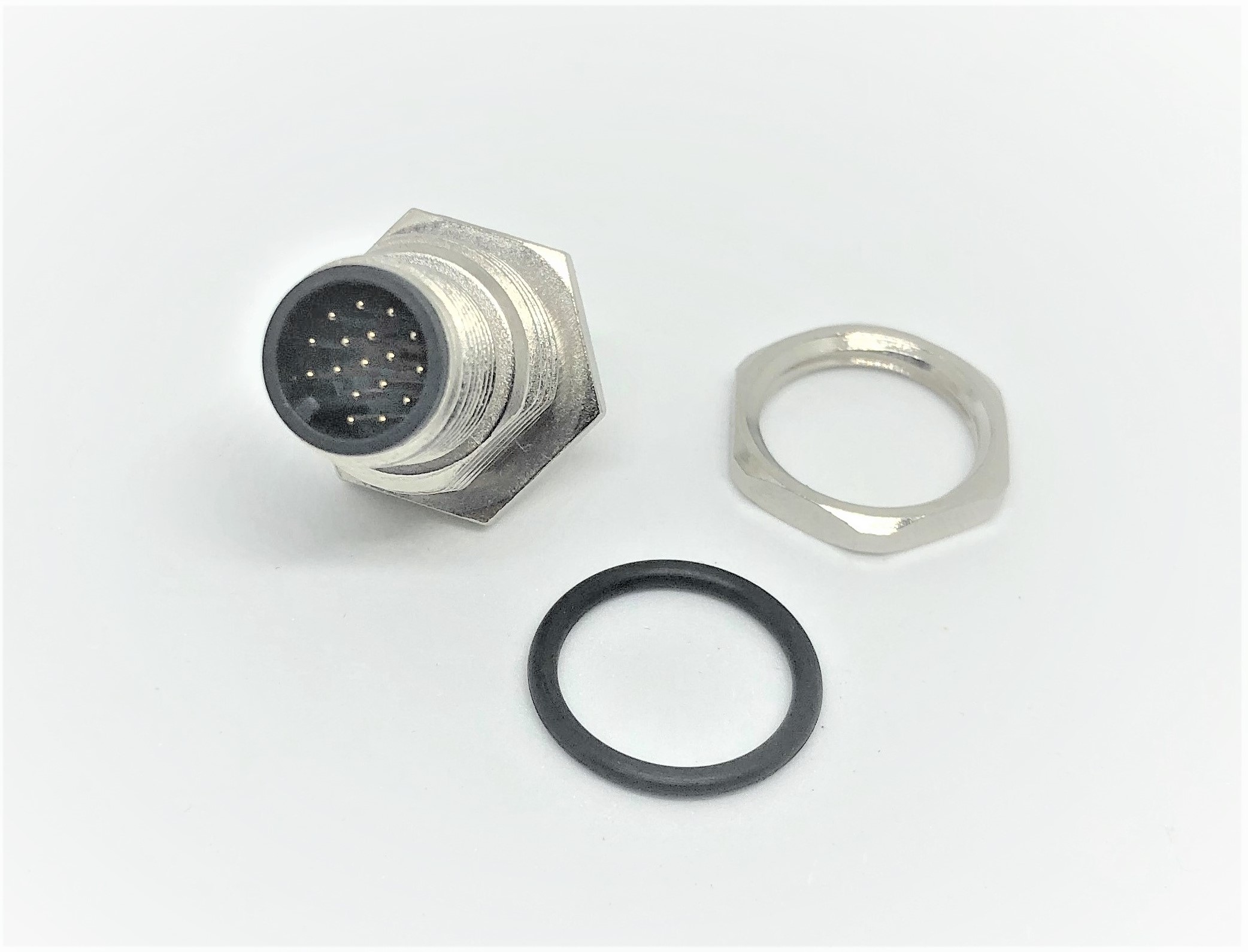 AM12-17PMMP-SF7001-A (M12, A Code, 17Pin, Front lock)