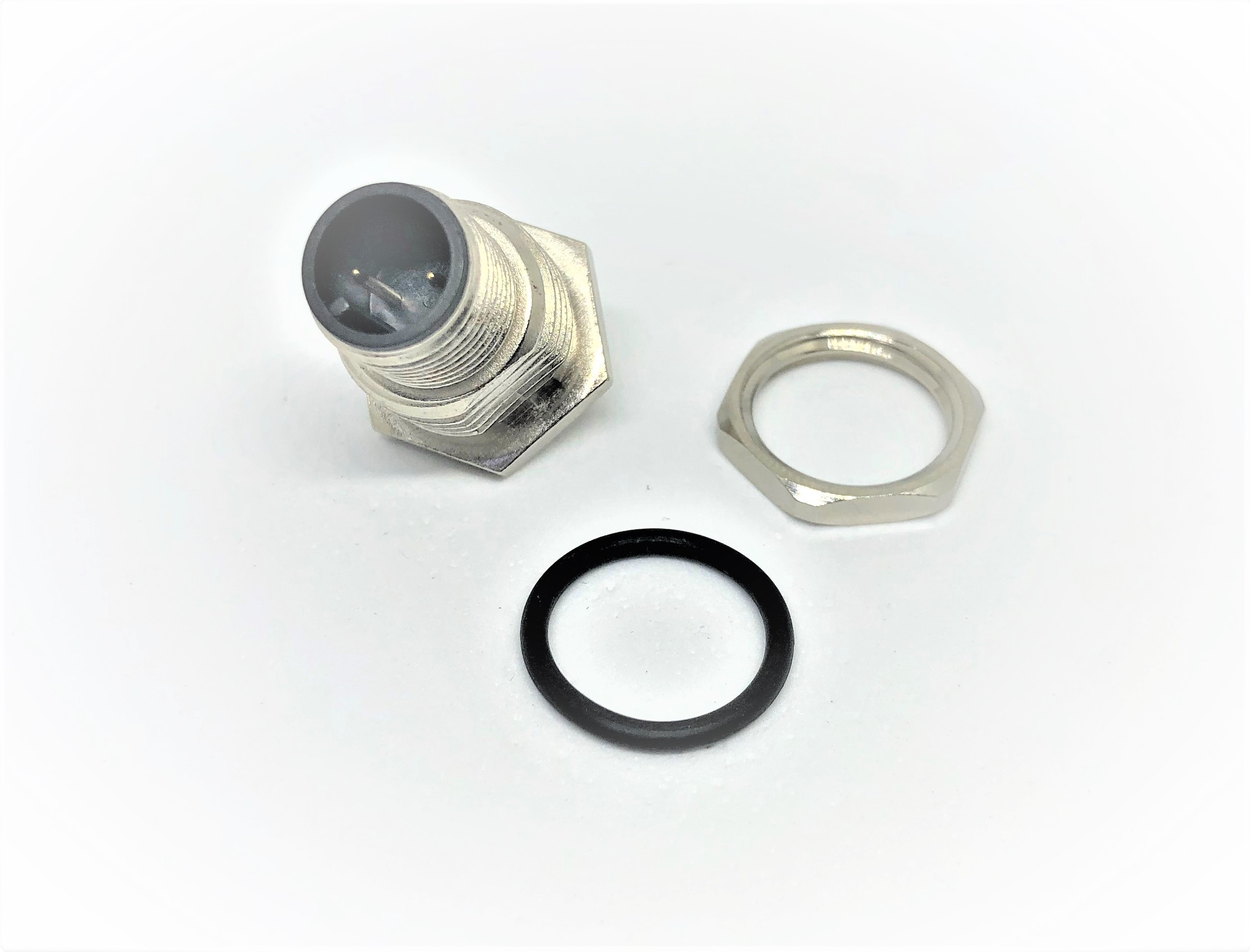 AM12-02PMMP-SF7001-A (M12, A Code, 2Pin, Front Lock) AM12-02PMMP-SF7001-A (M12, A Code, 2Pin, Front Lock)
