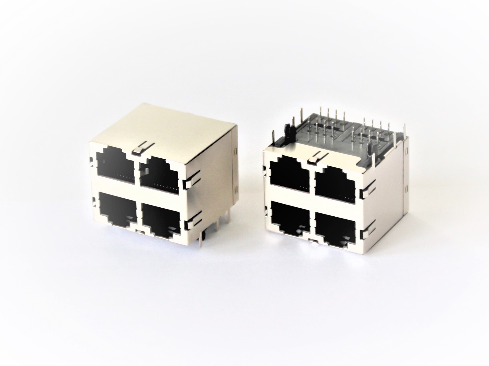 ARJ02-040808-F21-S4-A (RJ45 Side Entry, 2x2 Port)