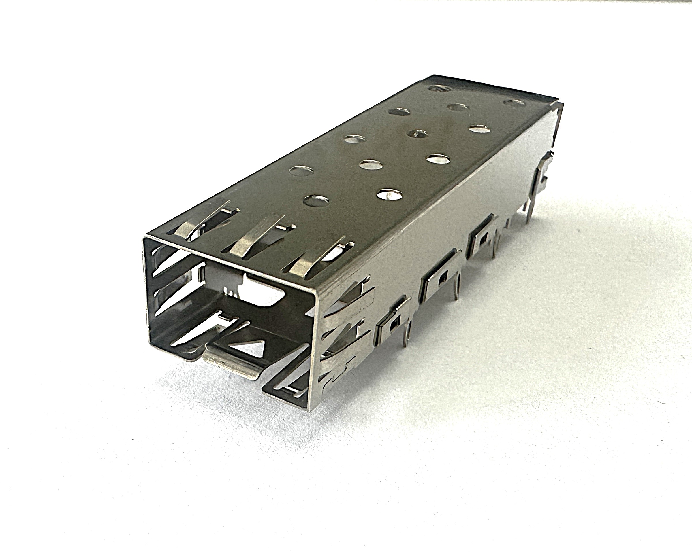ASP01-631101Y-B1-H (SFP 1x1 Cage Press Fit type)