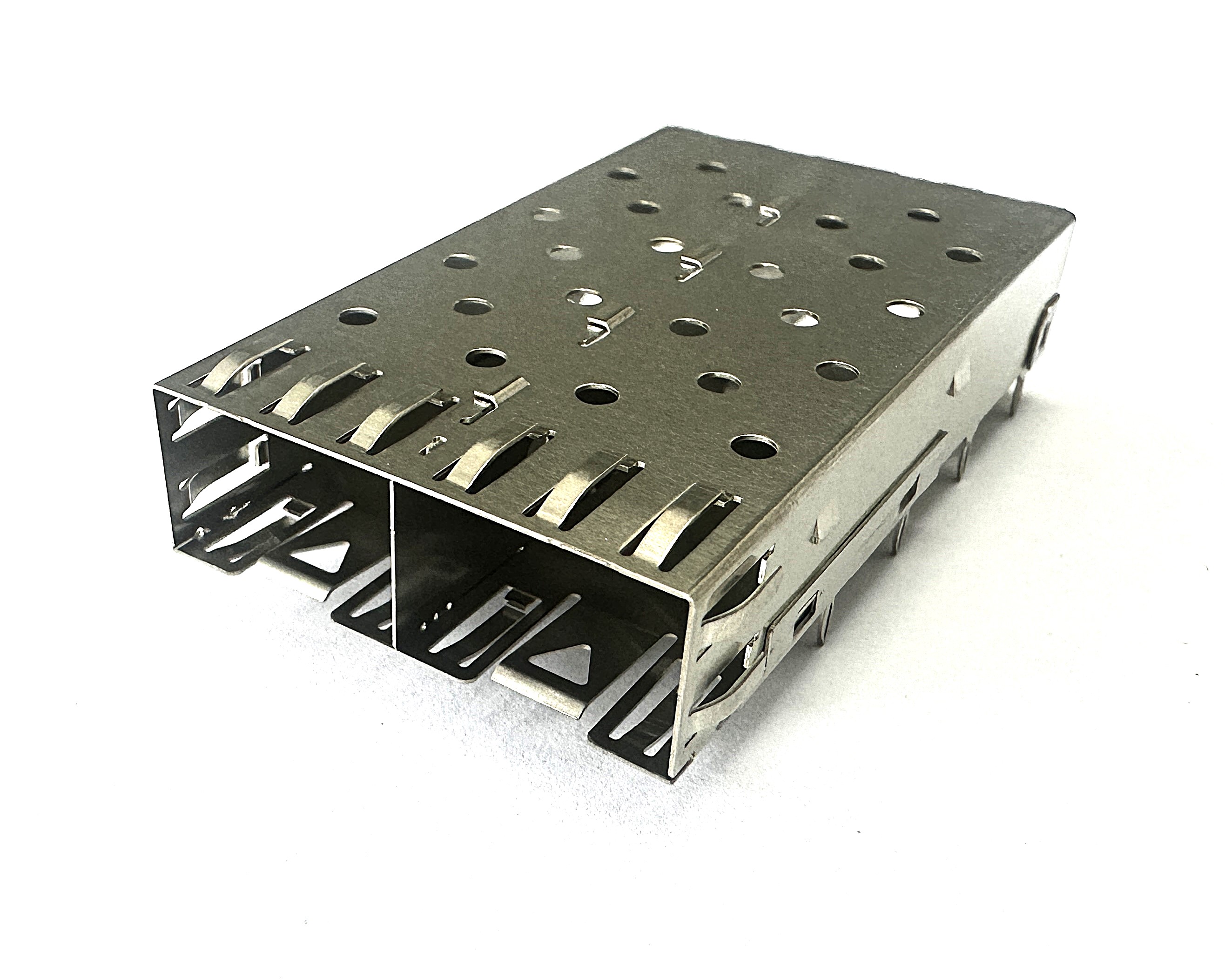 ASP01-6312101Y-H (SFP 1x2 Cage Press Fit type)